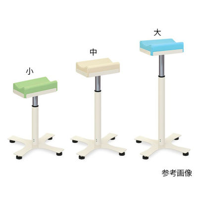 高田ベッド製作所 DX上肢台(中) 高さ50~70cm(10段階調節) ライトグリーン TB-885-02 1台 62-8632-14（直送品）