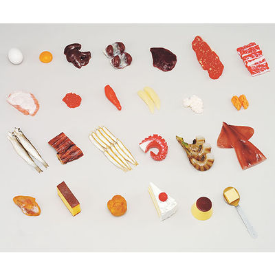 イワイサンプル フードモデル コレステロールの多い食品 38 1セット 62-8602-12（直送品）