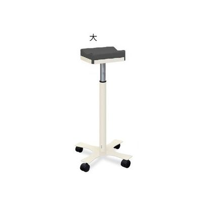 高田ベッド製作所 CX上肢台(大) 高さ66~96cm(15段階調節) 黒 TB-886-03 1台 62-8632-84（直送品）