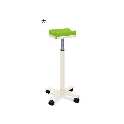高田ベッド製作所 CX上肢台(大) 高さ66~96cm(15段階調節) 抹茶 TB-886-03 1台 62-8632-92（直送品）