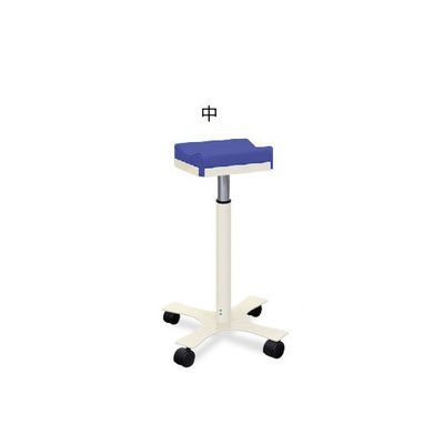 高田ベッド製作所 CX上肢台(中) 高さ56~76cm(10段階調節) ライトブルー TB-886-02 1台 62-8632-69（直送品）