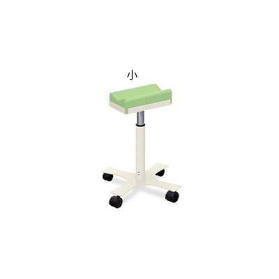 高田ベッド製作所 CX上肢台(小) 高さ46~56cm(5段階調節) ライムグリーン TB-886-01 1台 62-8632-61（直送品）