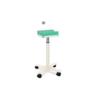 高田ベッド製作所 CX上肢台(中) 高さ56~76cm(10段階調節) ライトグリーン TB-886-02 1台 62-8632-68（直送品）