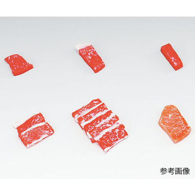 イワイサンプル フードモデル(獣鳥肉類) 豚ロース脂身なし40g 5-95 1個 62-8600-27（直送品）