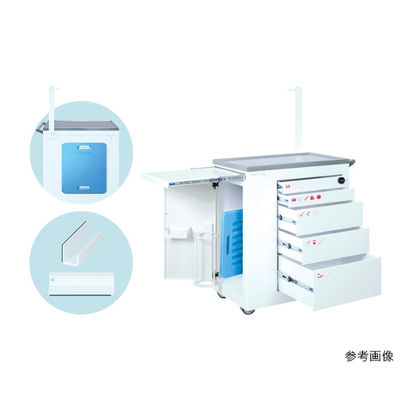 高田ベッド製作所 hurry用蘇生板取付金具 ホワイト TB-1443-03 1個 63-2737-40（直送品）