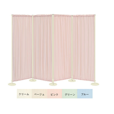 高田ベッド製作所 4連セラピ 幅240(60×4枚)×高さ120cm ベージュ TB-672 1個 63-2737-03（直送品）