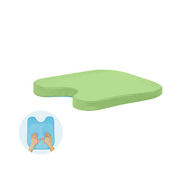 高田ベッド製作所 薄型ケアーバスト 幅42×奥行40×高さ3/5cm ライムグリーン TB-77C-73 1個 63-0986-08（直送品）
