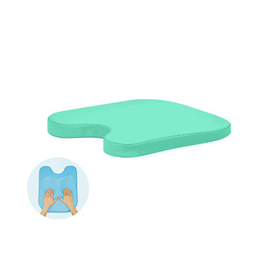 高田ベッド製作所 薄型ケアーバスト 幅42×奥行40×高さ3/8cm ライトグリーン TB-77C-73 1個 63-0986-15（直送品）