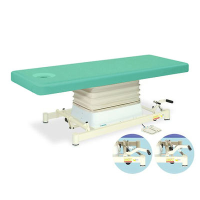 高田ベッド製作所 有孔垂直電動SPタイプ 幅65×長さ190×高さ48~81cm ライトグリーン TB-730 1個 63-0356-73（直送品）