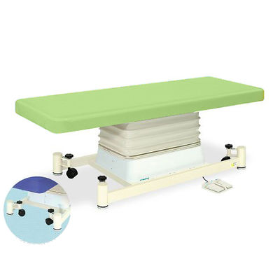 高田ベッド製作所 垂直電動SCタイプ 幅60×長さ180×高さ46~79cm ライムグリーン TB-728 1個 63-0353-03（直送品）