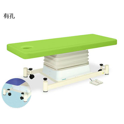 高田ベッド製作所 有孔垂直電動SCタイプ 幅70×長さ190×高さ46~79cm 抹茶 TB-728U 1個 63-0354-97（直送品）