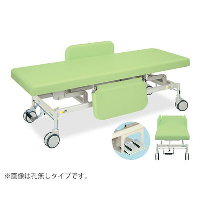 高田ベッド製作所 電動Gカイザー 幅60×長さ180×高さ45~83cm ライムグリーン TB-1125 1個 63-0382-92（直送品）