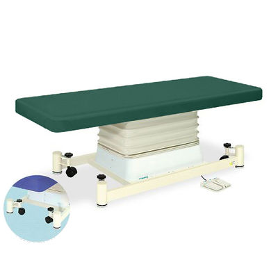 高田ベッド製作所 垂直電動SCタイプ 幅60×長さ190×高さ46~79cm メディグリーン TB-728 1個 63-0353-20（直送品）