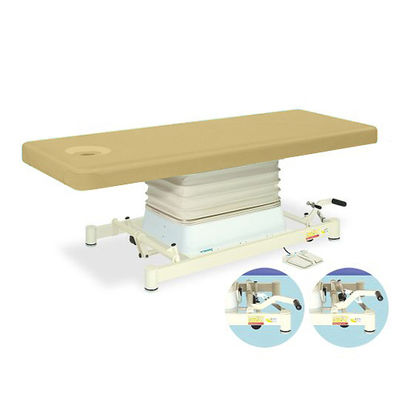 高田ベッド製作所 有孔垂直電動SPタイプ 幅60×長さ190×高さ48~81cm アイボリー TB-730 1個 63-0356-34（直送品）