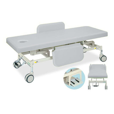 高田ベッド製作所 有孔電動Gカイザー 幅70×長さ180×高さ45~83cm グレー TB-1125U 1個 63-0384-67（直送品）