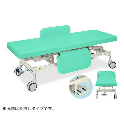 高田ベッド製作所 電動Gカイザー 幅60×長さ190×高さ45~83cm ライトグリーン TB-1125 1個 63-0382-99（直送品）