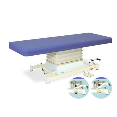 高田ベッド製作所 垂直電動SPタイプ 幅60×長さ190×高さ48~81cm ライトブルー TB-730 1個 63-0355-29（直送品）