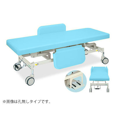 高田ベッド製作所 電動Gカイザー 幅60×長さ190×高さ45~83cm スカイブルー TB-1125 1個 63-0383-07（直送品）