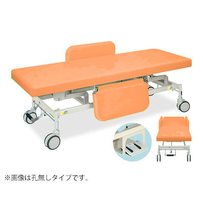 高田ベッド製作所 電動Gカイザー 幅65×長さ180×高さ45~83cm オレンジ TB-1125 1個 63-0383-23（直送品）