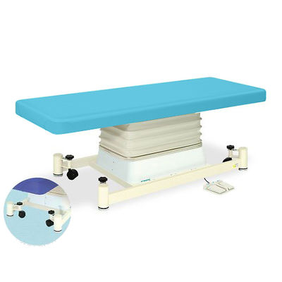 高田ベッド製作所 垂直電動SCタイプ 幅65×長さ190×高さ46~79cm スカイブルー TB-728 1個 63-0353-53（直送品）