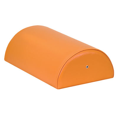 高田ベッド製作所 カラー半円マクラ(大) 幅37×奥行27×高さ12cm グレー TB-77C-07 1個 63-0187-48（直送品）