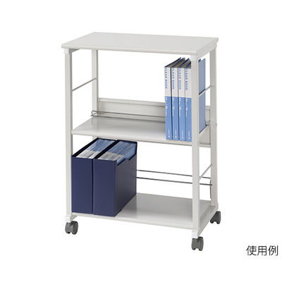 ナカキン タテヨコファイルワゴン NA-002WG 1個 63-1826-69（直送品）