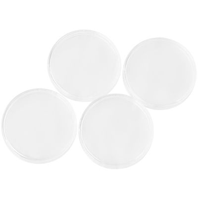 明邦化学工業 ラウンドケース Sフタ 4枚入 502584 1枚(4枚) 63-2942-21（直送品）