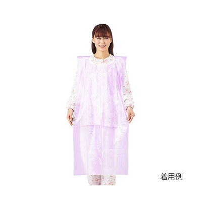 アズワン プロシェア食事用PEエプロン ピンク 50枚入 7-6266-03 1箱(50枚)（直送品）