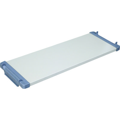 ワコーパレット ワコー 4輪スリムカート用中間棚(スチール板 塗装仕様) WSC-4W-TB 1枚 148-6816（直送品）