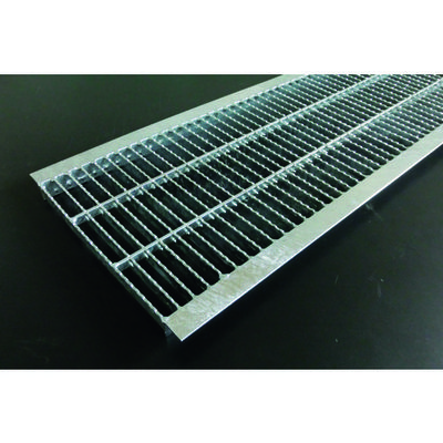 奥岡製作所 奥岡 スチール製 U字溝用 グレーチング 溝幅300用 中間目 ノンスリップ OKUN-M3 30-19 1枚 137-1988（直送品）