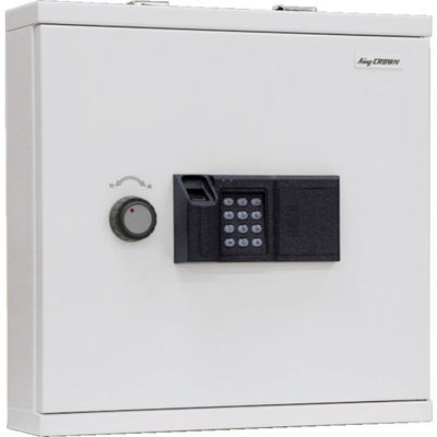 日本アイ・エス・ケイ キング 指紋認証キーボックス 履歴機能付き KB-FPE-40N 1台 135-9389（直送品）