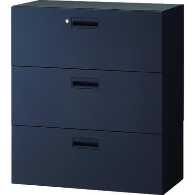 トラスコ中山 TRUSCO 壁面書庫"Calmatio” ラテラル型 下置き用 W900×D450×H1030 TCLA-BK-11 1台（直送品）