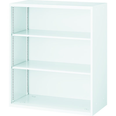 トラスコ中山 TRUSCO ユニット型壁面書庫 D400 オープン H1050 W色 UFOW-11 1台 161-2511（直送品）