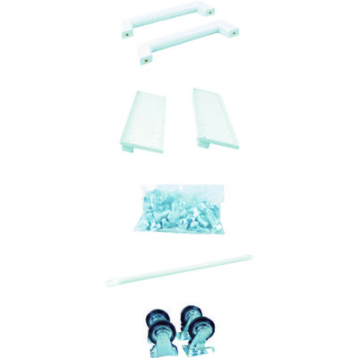 トラスコ中山 TRUSCO TUG型キャスターベースセット 奥行900mm間口1800mm用 TUG-CB6ZY 1セット 171-7363（直送品）