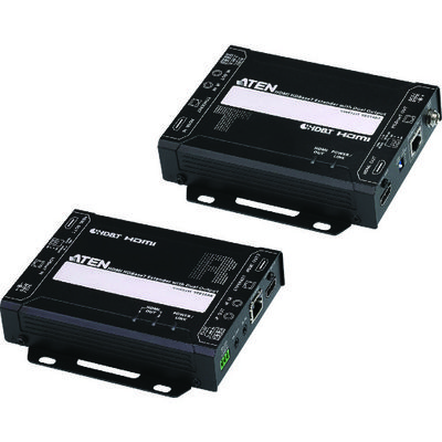 ATEN ビデオ延長器/HDMI/4K対応/1ローカル・2リモート出力 VE814A 1台 158-7745（直送品）