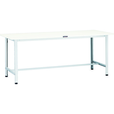 トラスコ中山 TRUSCO 軽荷重作業台(200kg)AO型 1800X750XH740 基本タイプ ホワイト色 AO-1875 1台（直送品）