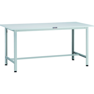 トラスコ中山 TRUSCO 軽荷重作業台(200kg)AO型 1500X600XH740 基本タイプ ホワイト色 AO-1560 1台（直送品）
