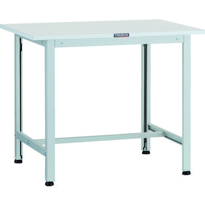 トラスコ中山 TRUSCO 軽荷重作業台(200kg)AO型 900X600XH740 基本タイプ ホワイト色 AO-0960 1台（直送品）