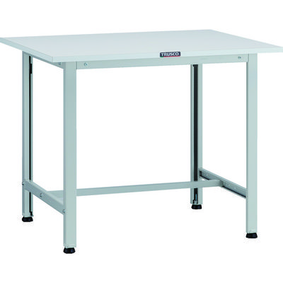 トラスコ中山 TRUSCO 軽荷重作業台(200kg)AO型 900X750XH740 基本タイプ ホワイト色 AO-0975 1台（直送品）