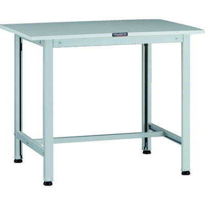 トラスコ中山 TRUSCO 軽荷重作業台(200kg)AO型 900X600XH740 基本タイプ ホワイト色 AOR-0960 1台（直送品）