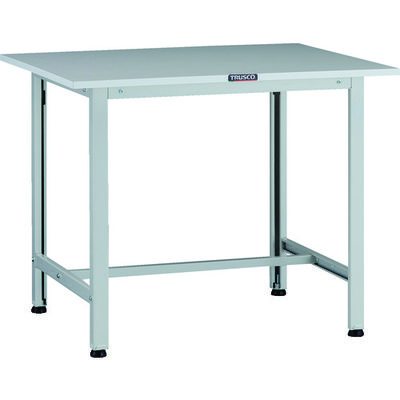 トラスコ中山 TRUSCO 軽荷重作業台(200kg)AO型 900X750XH740 基本タイプ ホワイト色 AOR-0975 1台（直送品）