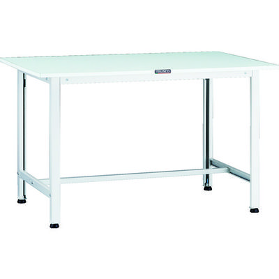 トラスコ中山 TRUSCO 軽荷重作業台(200kg)AO型 1200X750XH740 基本タイプ ホワイト色 AOR-1275 1台（直送品）