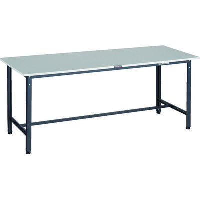 TRUSCO 軽荷重作業台(300kg)RAE2型 RoHS2対応天板 1800X600XH740 ダークグレー色 RAE2-1860 DG（直送品）