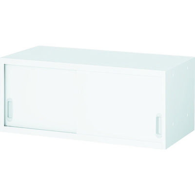 トラスコ中山 TRUSCO ユニット型壁面書庫 スチール引違い H380 上置専用 W色 USRW-4 1台 149-8039（直送品）