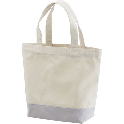 キャブ United Athle（ユナイテッドアスレ） 1460-01 トートバッグ ナチュラル/ライトグレー S 1包（10枚入）（直送品）