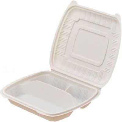 タカギ産業 嵌合コーンスターチパック 浅型（仕切有り） IDFD-50P 300枚（50×6）（直送品）