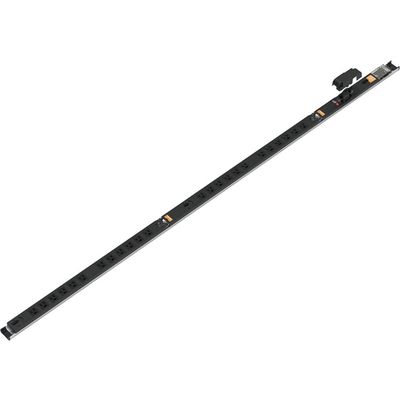 延長コード 電源タップ 3m 3P（ピン） 24個口 ブラック TAP-SVSL3024CN サンワサプライ 1個（直送品）