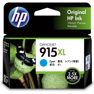 HP（ヒューレット・パッカード） 純正インク HP915XL シアン 3YM19AA 1個（直送品）