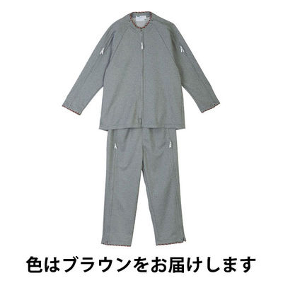 日本エンゼル リハビリネマキ　5640　ブラウン　LL 1枚　【介護用衣類】介援隊カタログ（直送品）