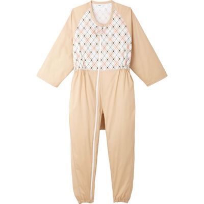 日本エンゼル プライム　コンビネーション2　オールシーズン　5804-A　ベージュ　M 1枚　【介護用衣類】介援隊カタログ（直送品）